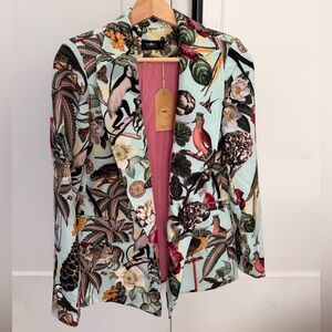 Muzaluci Internacional - Helechos Blazer (women’s floral blazer)